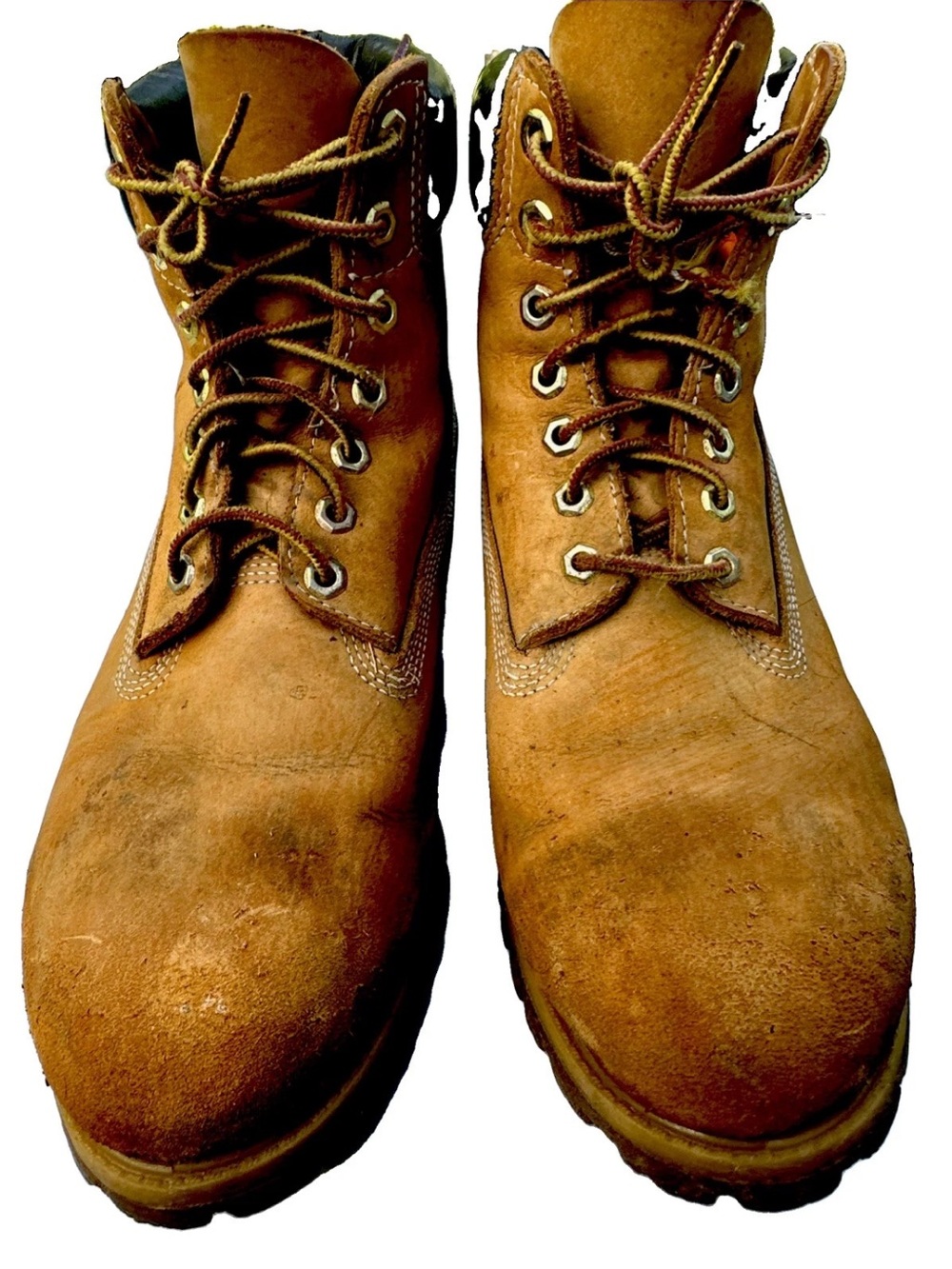 Timberland Brown Lace-Up Work Boots